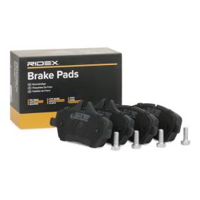RIDEX 402B0138 Brake pad set