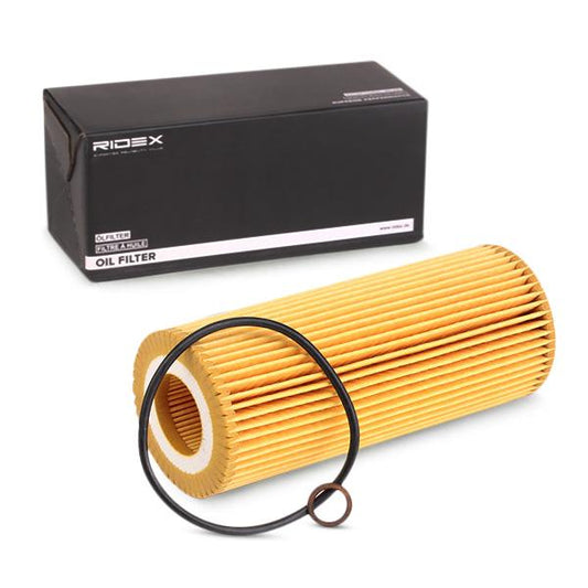 RIDEX 7O0054 Oil Filter with seal, Filter Insert - for BMW, FIAT, ALFA ROMEO