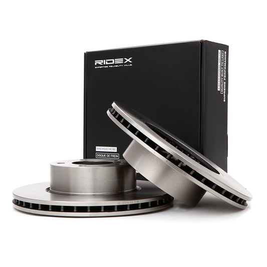 RIDEX 82B0169 Brake Disc, Internally Vented (pair)