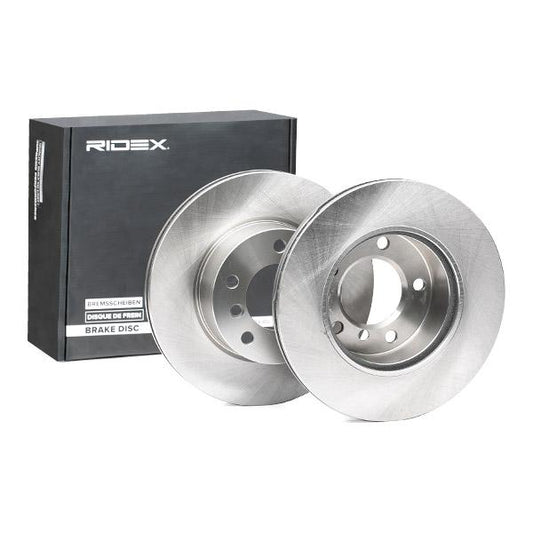 RIDEX 82B0349 Brake Disc - front axle (pair)