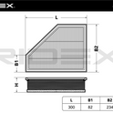 RIDEX 8A0032 Air Filter