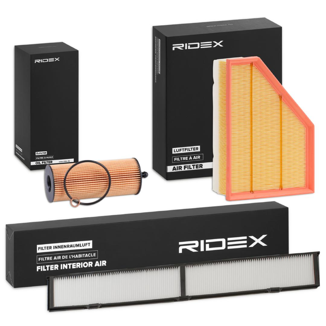 RIDEX 4055F3376 Filter kit, with pre-filter, without oil drain plug