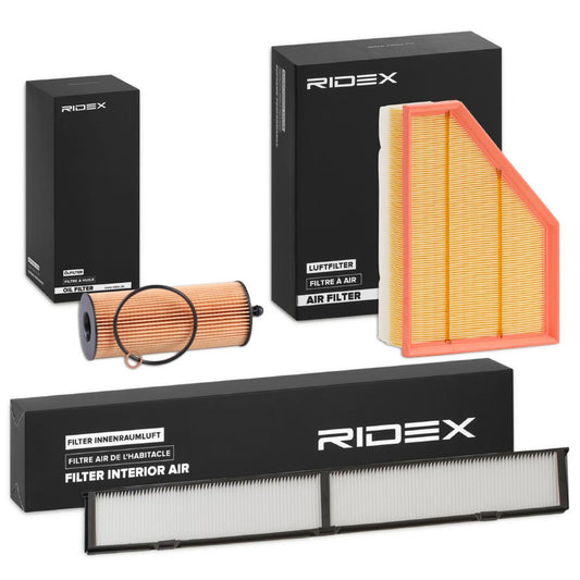 RIDEX 4055F3376 Filter kit, with pre-filter, without oil drain plug