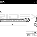 RIDEX 3229S0087 Anti roll bar link
