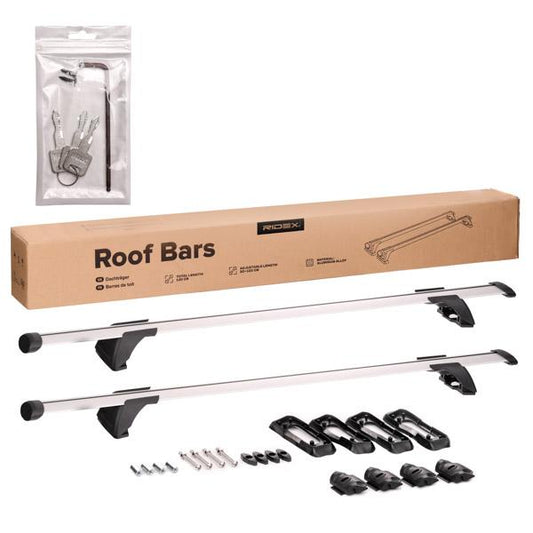 RIDEX 127A0002 Roof bars; Universal, 80-120 cm, Aluminium