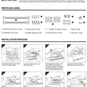 RIDEX 127A0002 Roof bars; Universal, 80-120 cm, Aluminium